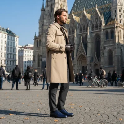 Teget muške brogue cipele – klasičan model sa karakterističnom perforacijom. Savršene za poslovni, smart-casual i svečani stil. Pogledajte našu ponudu.