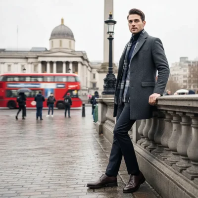 Braon muške Derby cipele sa otvorenim pertlanjem. Odličan izbor za poslovne i smart-casual kombinacije. Pažljiva izrada od prirodne kože.