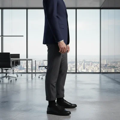 Muške crne cipele patike S4117-512 - spoj stila i funkcionalnosti. Lagane, udobne i savršene za svaki dan. Pogledajte detalje i kupite odmah!