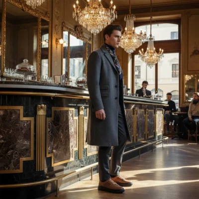 Muška braon patika cipela: idealan spoj sportskog i elegantnog stila. Odlična za posao i slobodno vreme. Kvalitetna koža i udoban đon.