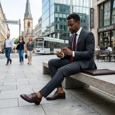 Odlikuju se preciznom izradom i modernim linijama. Idealne muške elegantne cipele 123-162 za poslovne sastanke i muškarce koji cene kvalitetnu obuću.