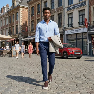 Nuške braon cipele patike su onaj ključni komad koji spaja poslovni autoritet i gradsku ležernost. nepogrešivo se uklapaju uz pantalone, čino i teksas.