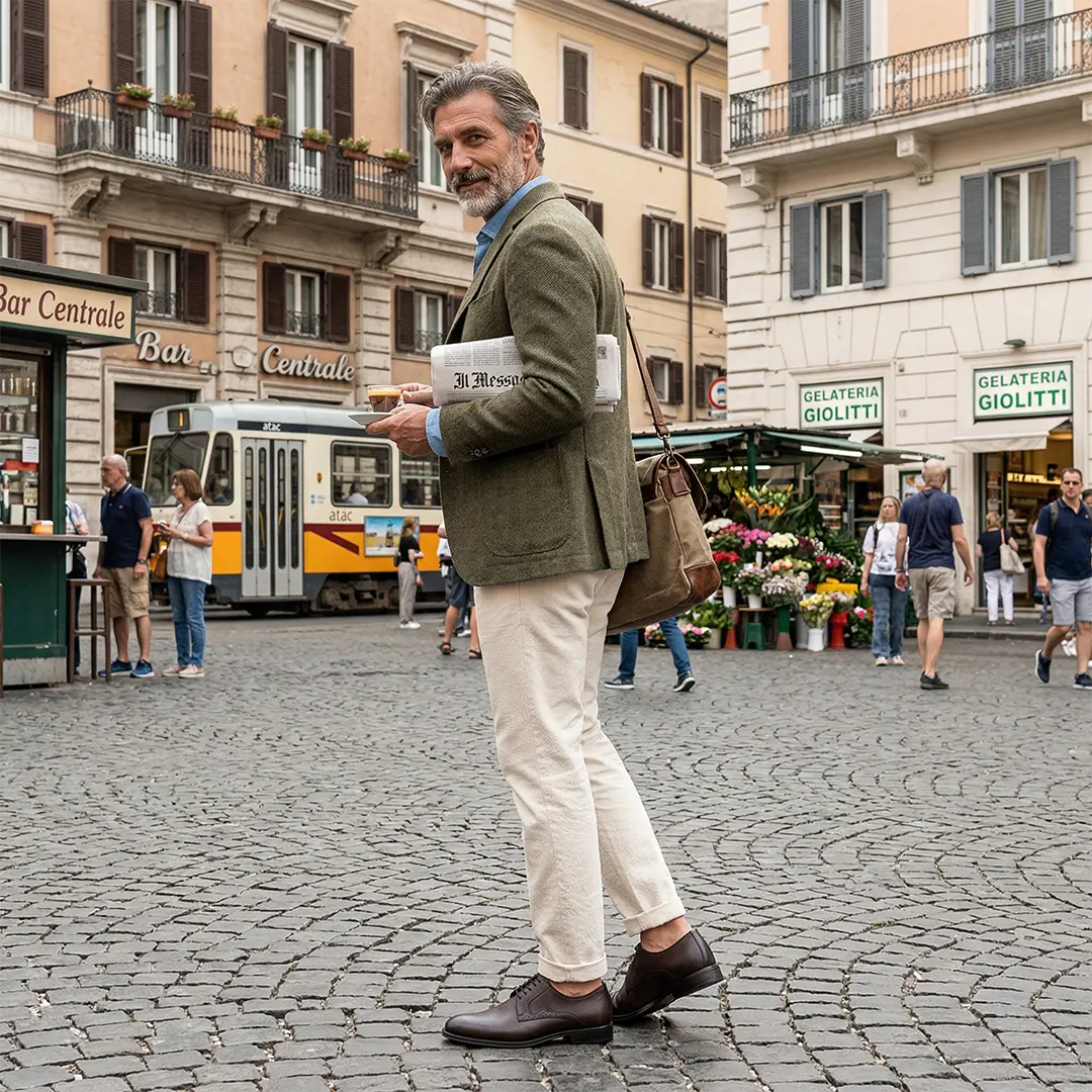 Muške Blucher braon cipele iz naše ponude odlikuju se specifičnom obradom kože koja garantuje dugovečnost. vrhunski materijali za maksimalnu otpornost.
