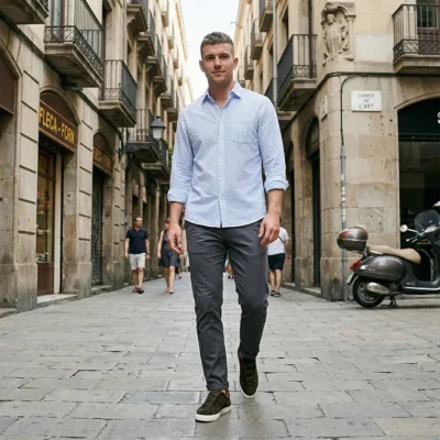 Muške cipele na lastiš su odgovor na dinamičan tempo modernog muškarca. Jedan par koji se nepogrešivo transformiše uz formalne pantalone ili vaš džins.