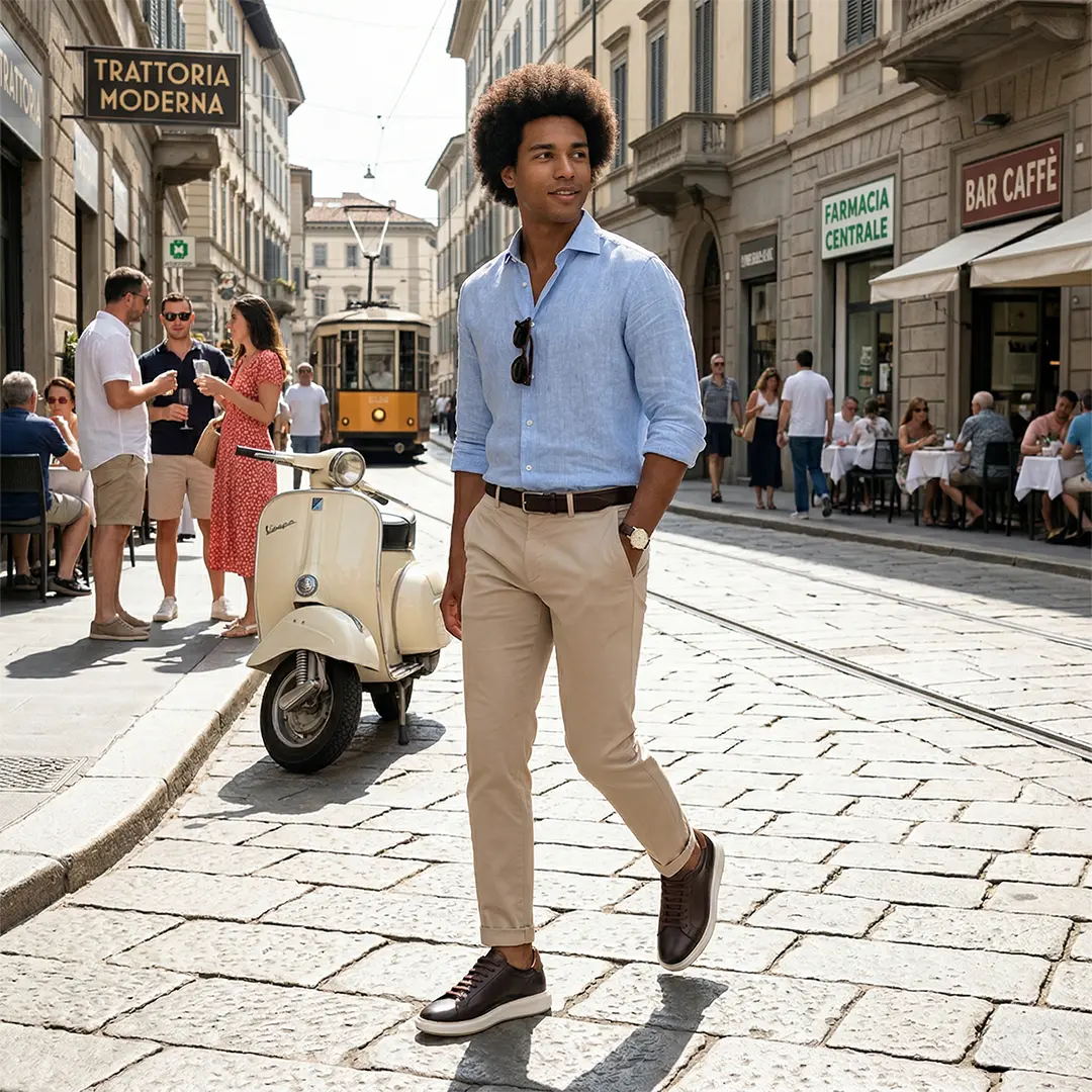 Muške casual elegantne patike su onaj ključni komad koji spaja poslovnu ozbiljnost i gradsku ležernost. Autoritet bez žrtvovanja udobnosti u svakoj prilici.