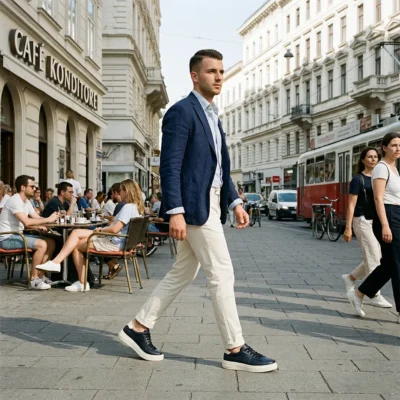 Muške crne patike cipele dizajnirane da prate prirodan pokret vašeg stopala. Osetite besprekornu mekoću premium kože uz savršenu stabilnost celog dan