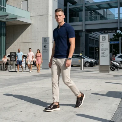 Casual muške elegantne patike su onaj ključni komad koji spaja poslovnu ozbiljnost i gradsku slobodu. Postignite autoritet uz maksimalnu udobnost tokom dana